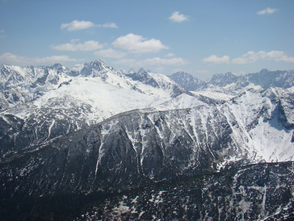 Tatry w wiosenno-zimowej odsłonie
