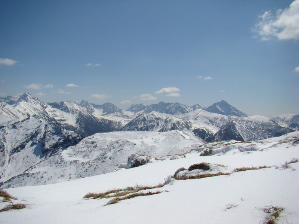 Tatry w wiosenno-zimowej odsłonie