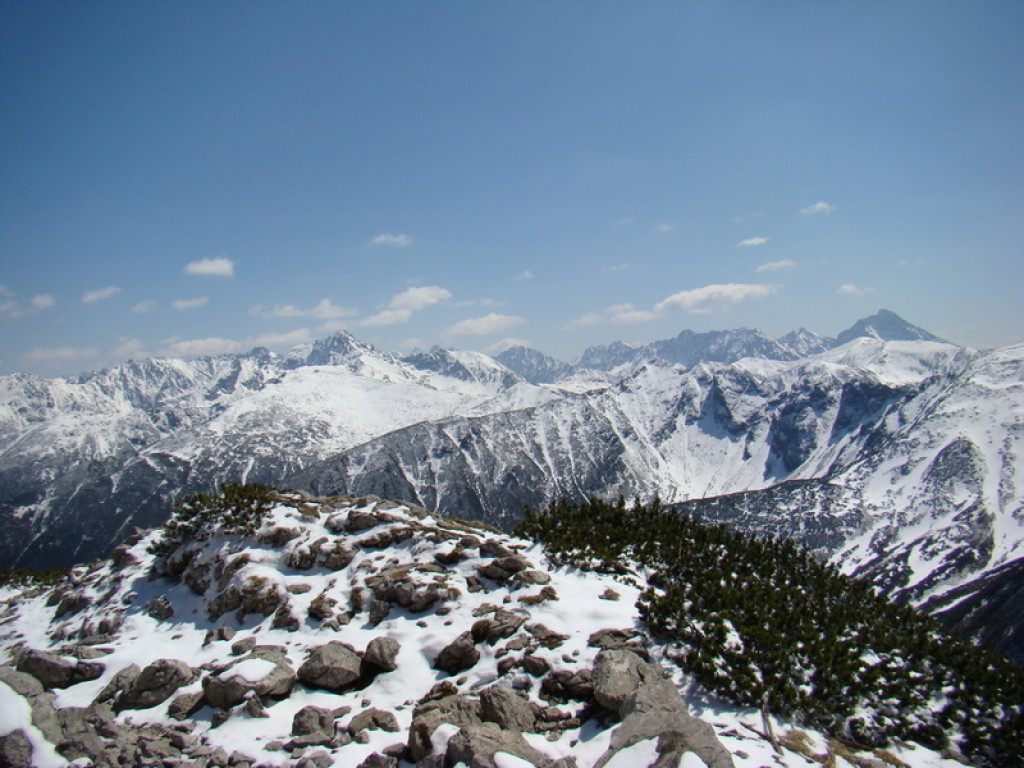 Tatry w wiosenno-zimowej odsłonie