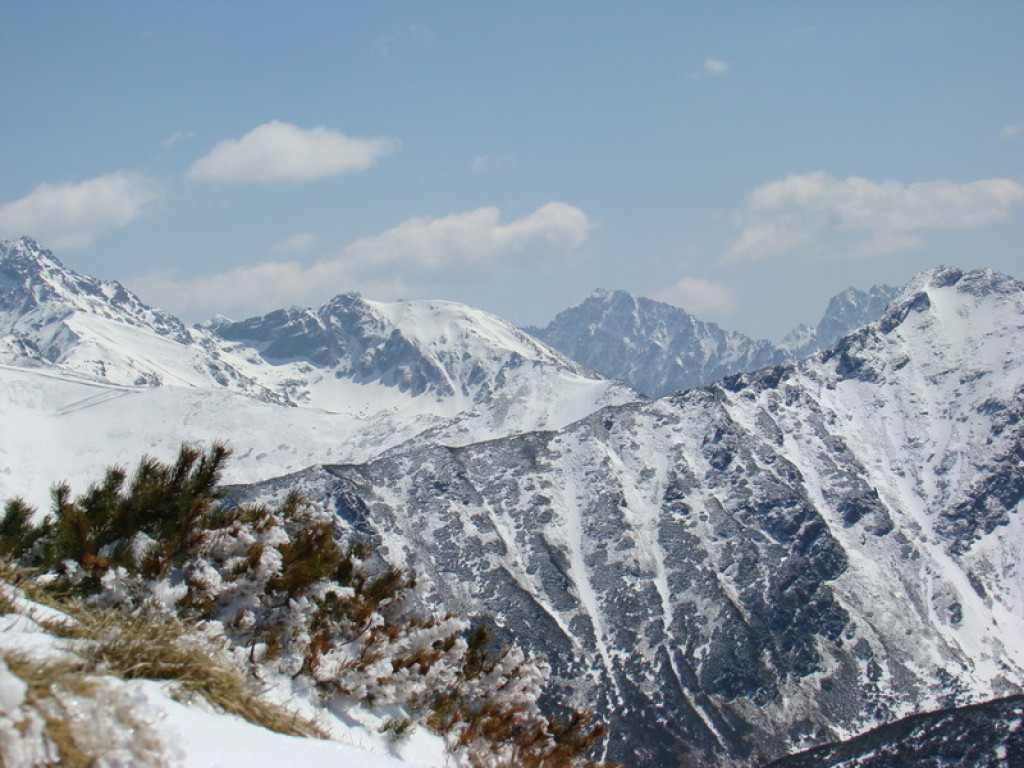 Tatry w wiosenno-zimowej odsłonie