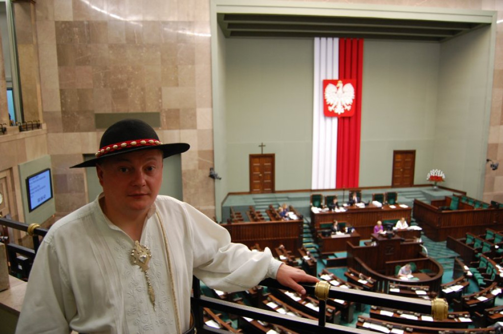 Warszawa: Górale w Sejmie