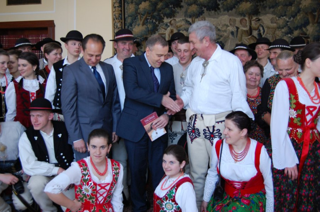 Warszawa: Górale w Sejmie