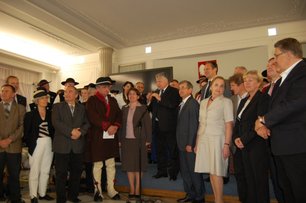 Warszawa: Górale w Sejmie