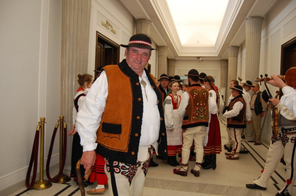 Warszawa: Górale w Sejmie