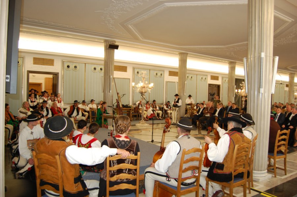 Warszawa: Górale w Sejmie