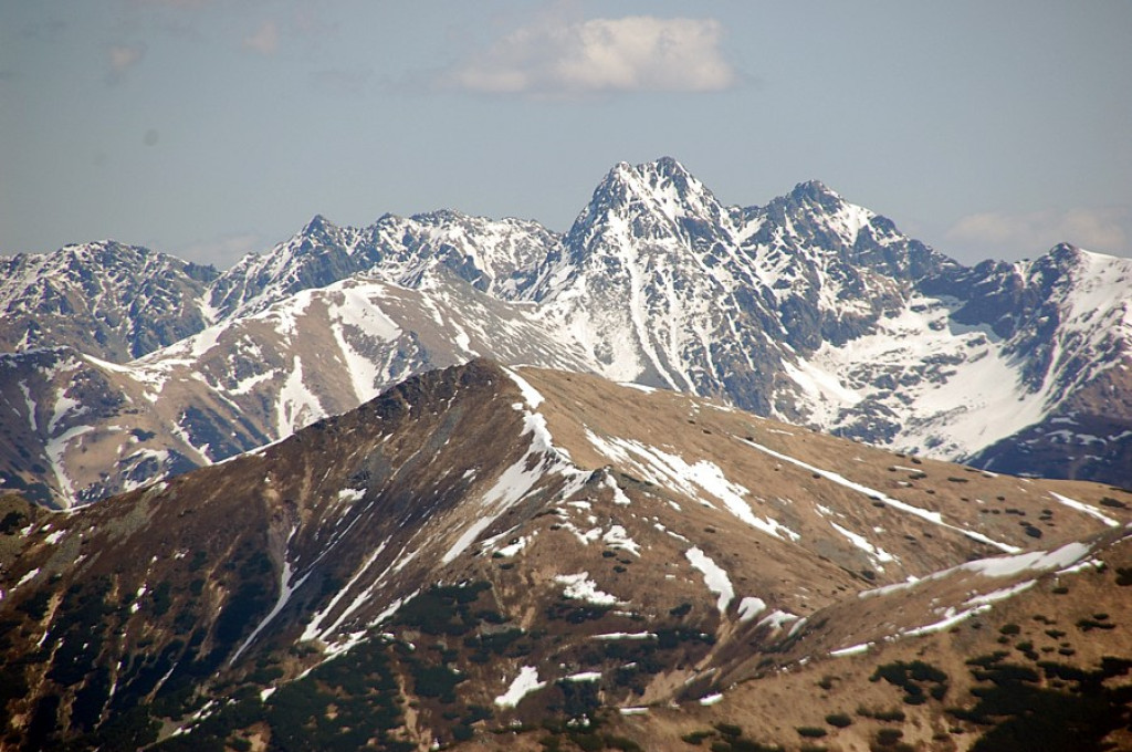 Tatry Zachodnie: Wschód słońca na Grzesiu