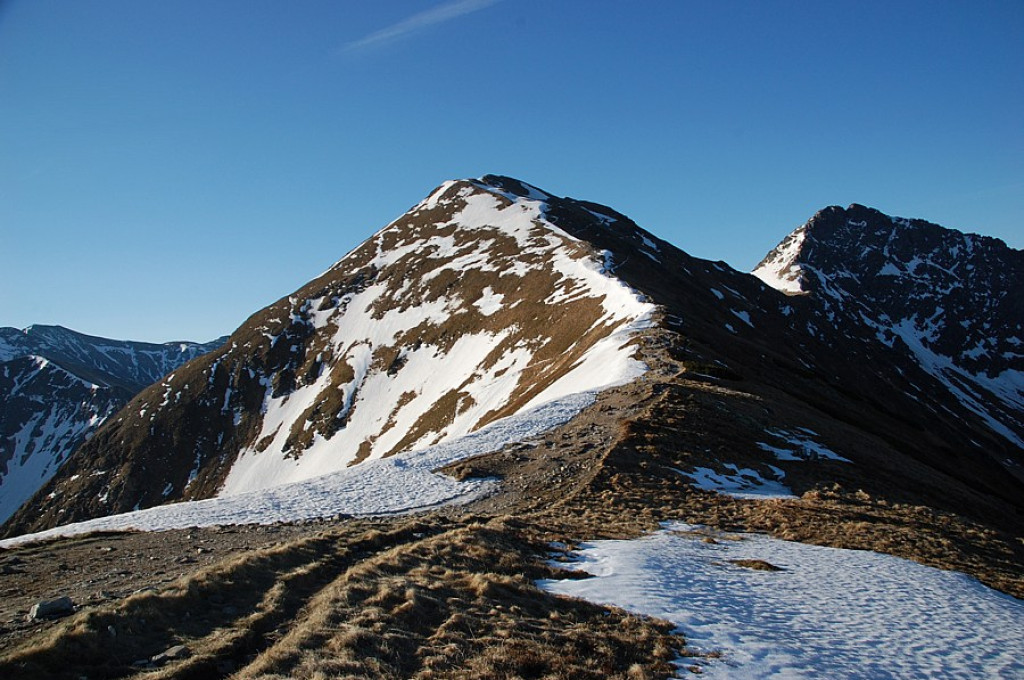 Tatry Zachodnie: Wschód słońca na Grzesiu