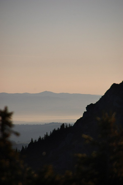 Tatry Zachodnie: Wschód słońca na Grzesiu