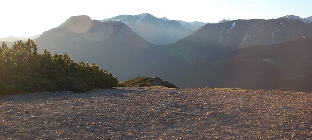 Tatry Zachodnie: Wschód słońca na Grzesiu