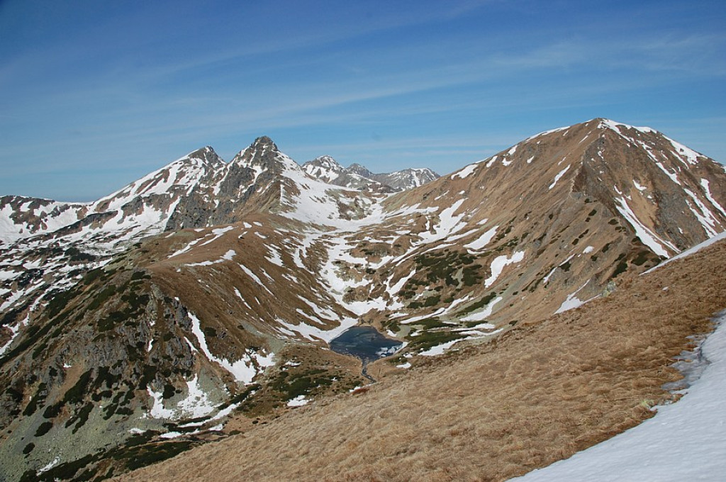 Tatry Zachodnie: Wschód słońca na Grzesiu