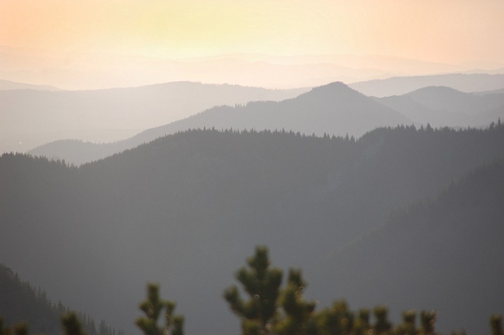 Tatry Zachodnie: Wschód słońca na Grzesiu