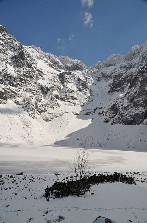 Morskie Oko i Czarny Staw wiosną
