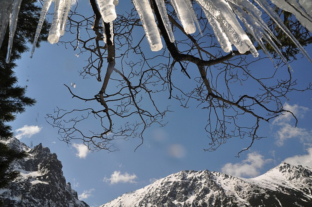 Morskie Oko i Czarny Staw wiosną