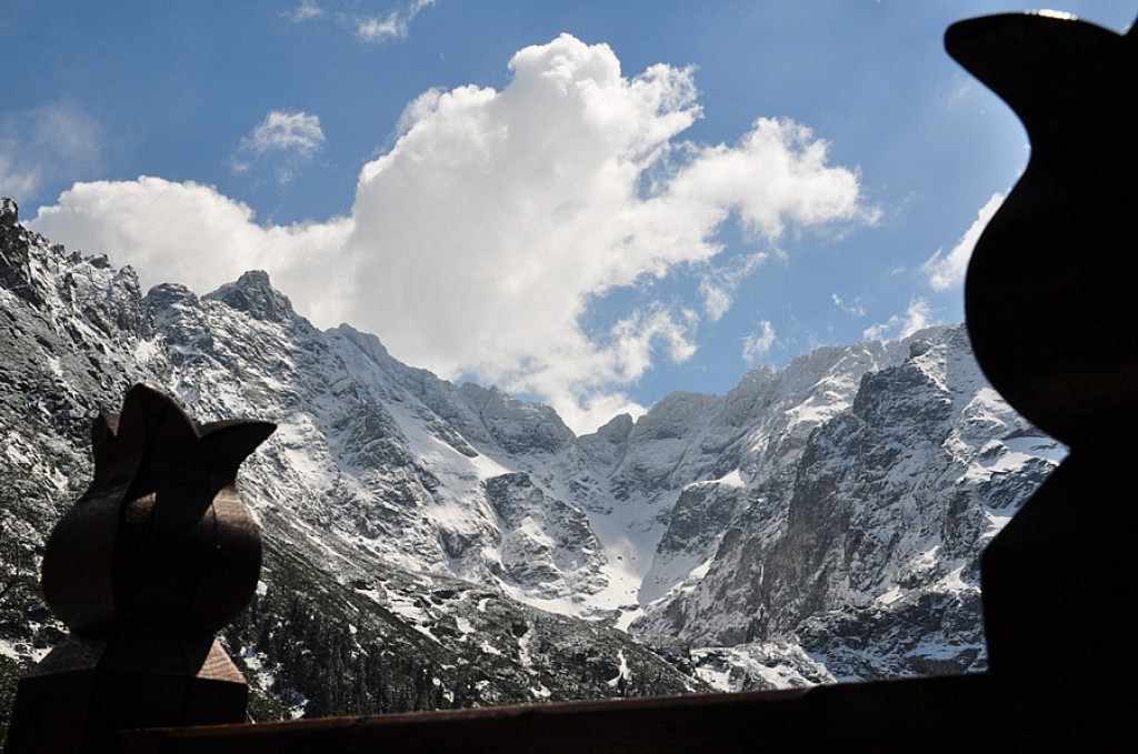 Morskie Oko i Czarny Staw wiosną