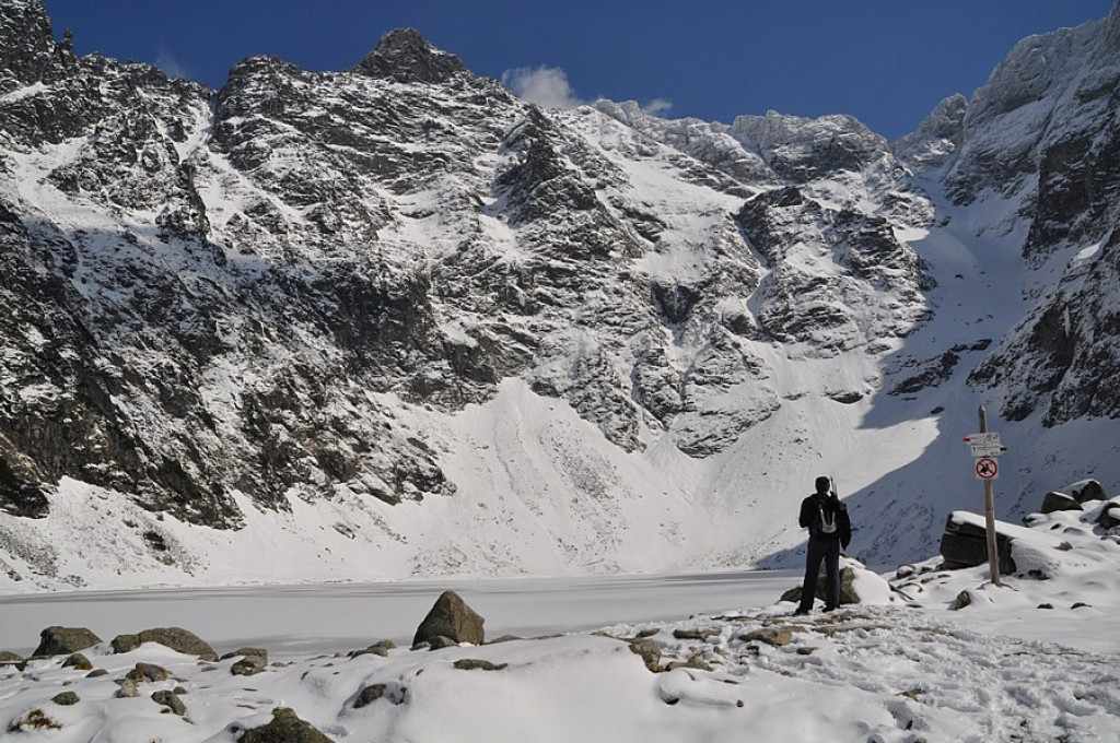 Morskie Oko i Czarny Staw wiosną