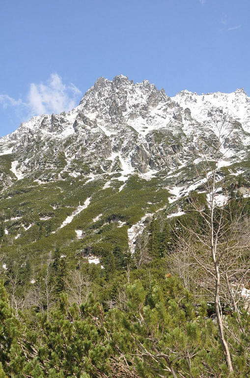 Morskie Oko i Czarny Staw wiosną