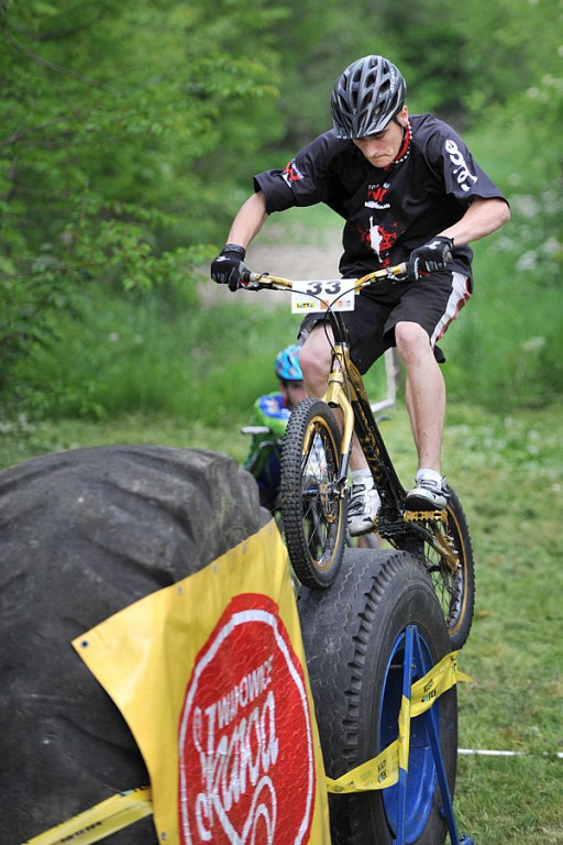 Trial rowerowy w Zawoi