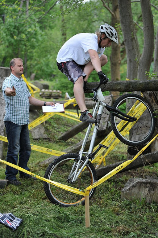 Trial rowerowy w Zawoi