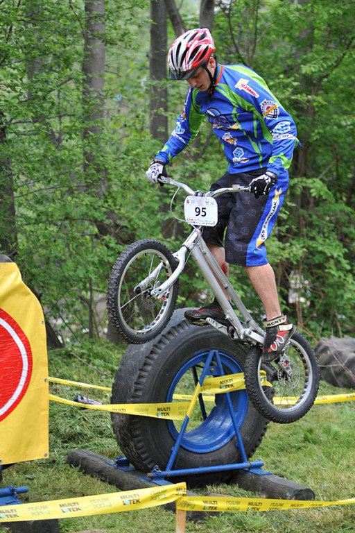 Trial rowerowy w Zawoi