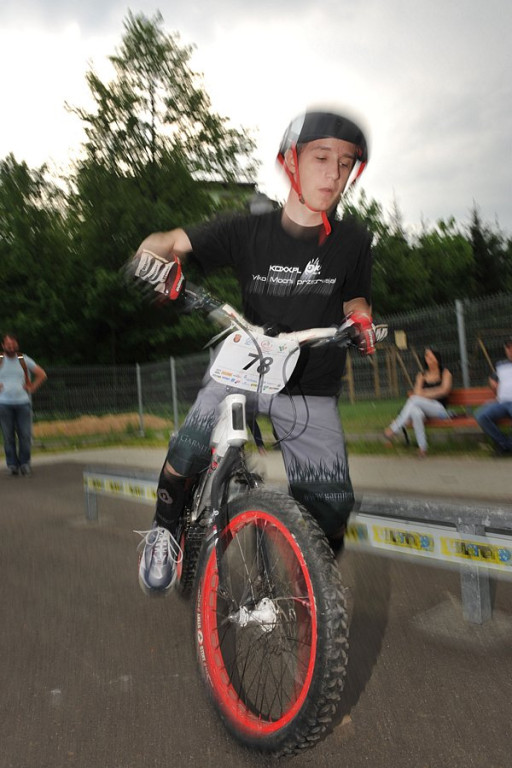 Trial rowerowy w Zawoi