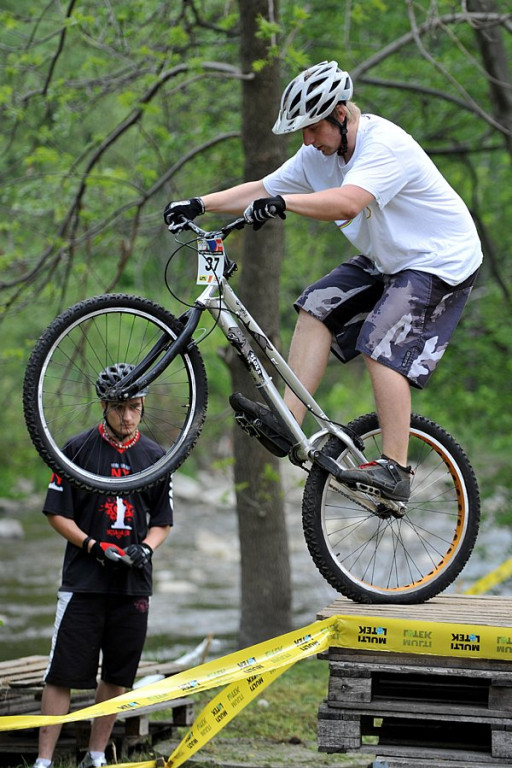 Trial rowerowy w Zawoi