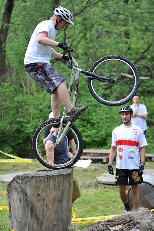Trial rowerowy w Zawoi