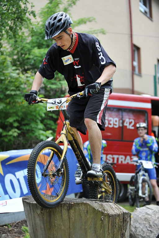 Trial rowerowy w Zawoi