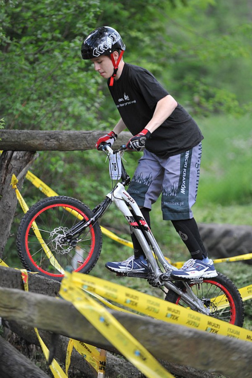 Trial rowerowy w Zawoi