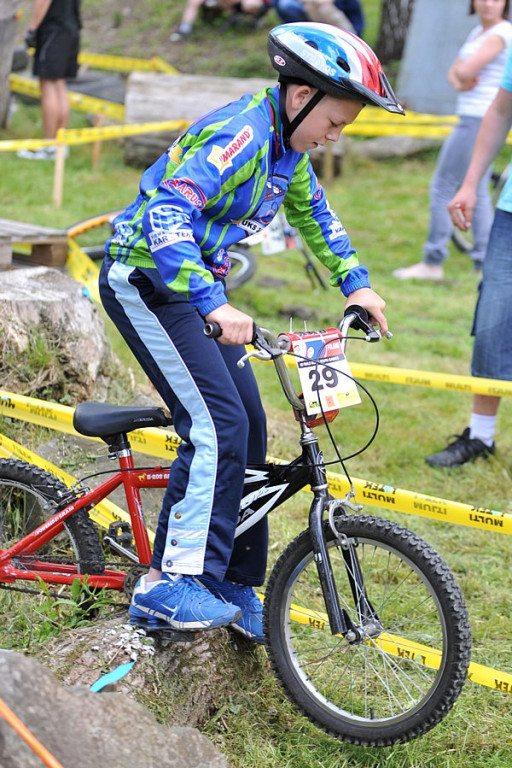 Trial rowerowy w Zawoi