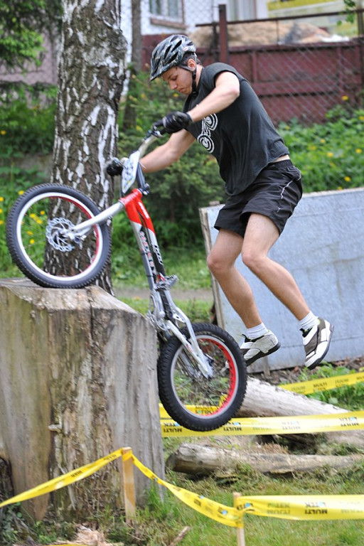 Trial rowerowy w Zawoi