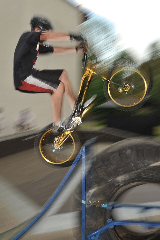 Trial rowerowy w Zawoi