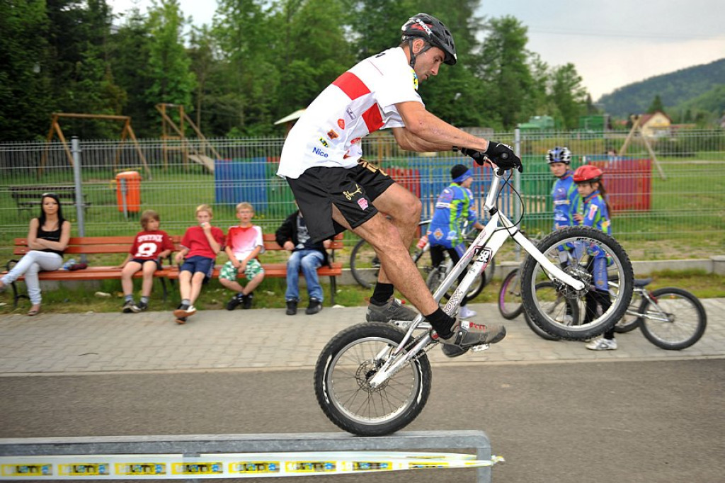 Trial rowerowy w Zawoi