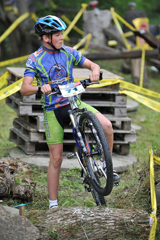 Trial rowerowy w Zawoi