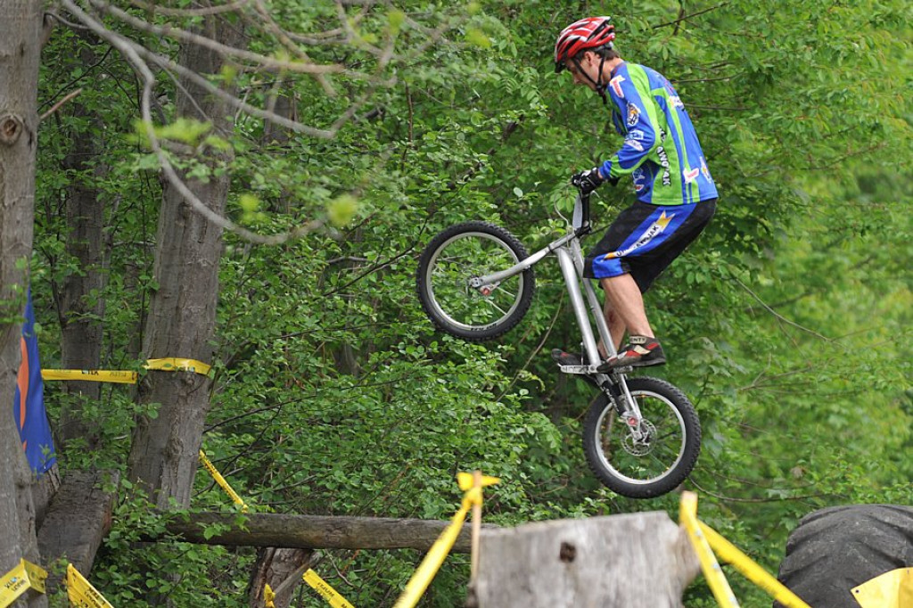 Trial rowerowy w Zawoi