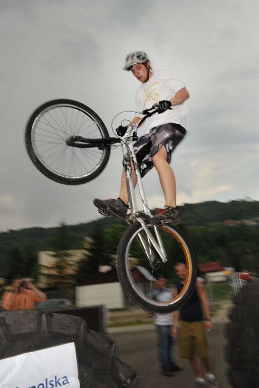 Trial rowerowy w Zawoi