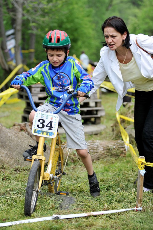 Trial rowerowy w Zawoi
