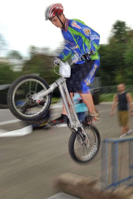 Trial rowerowy w Zawoi
