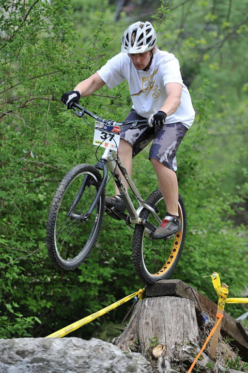 Trial rowerowy w Zawoi