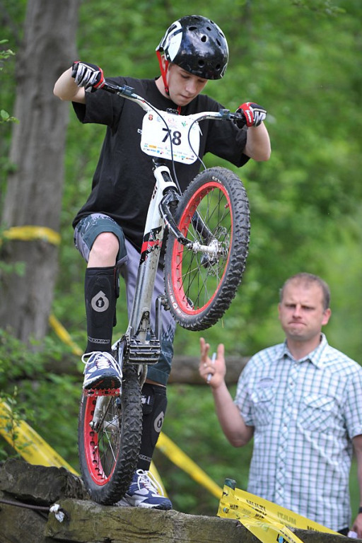 Trial rowerowy w Zawoi