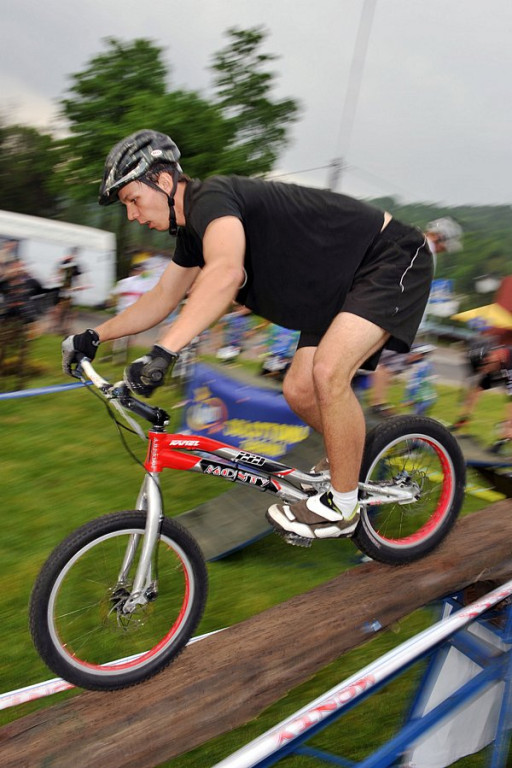 Trial rowerowy w Zawoi