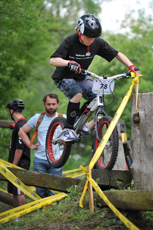 Trial rowerowy w Zawoi