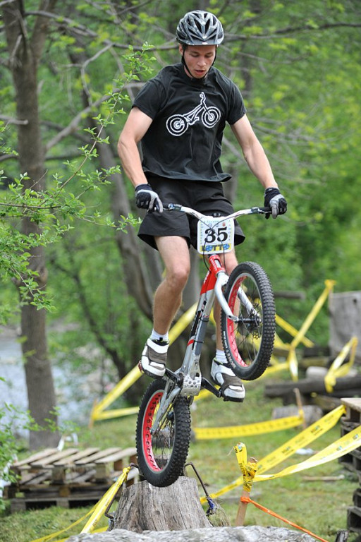 Trial rowerowy w Zawoi