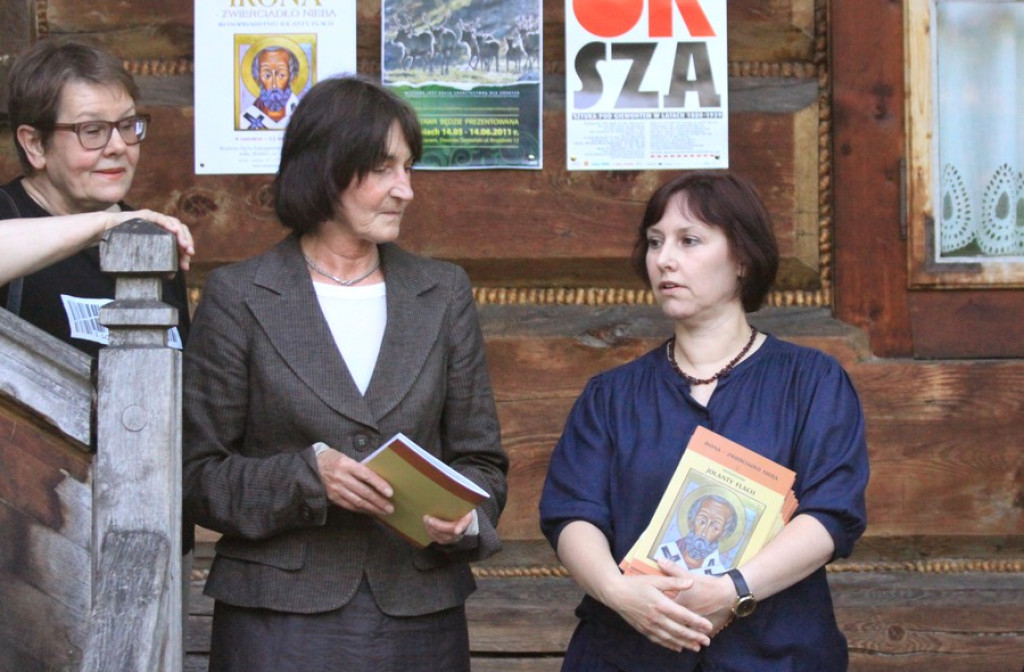 Ikony Jolanty Flach. Tłumy na wernisażu