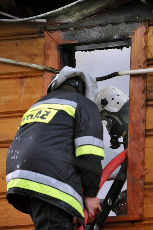 Pożar w Białce Tatrzańskiej