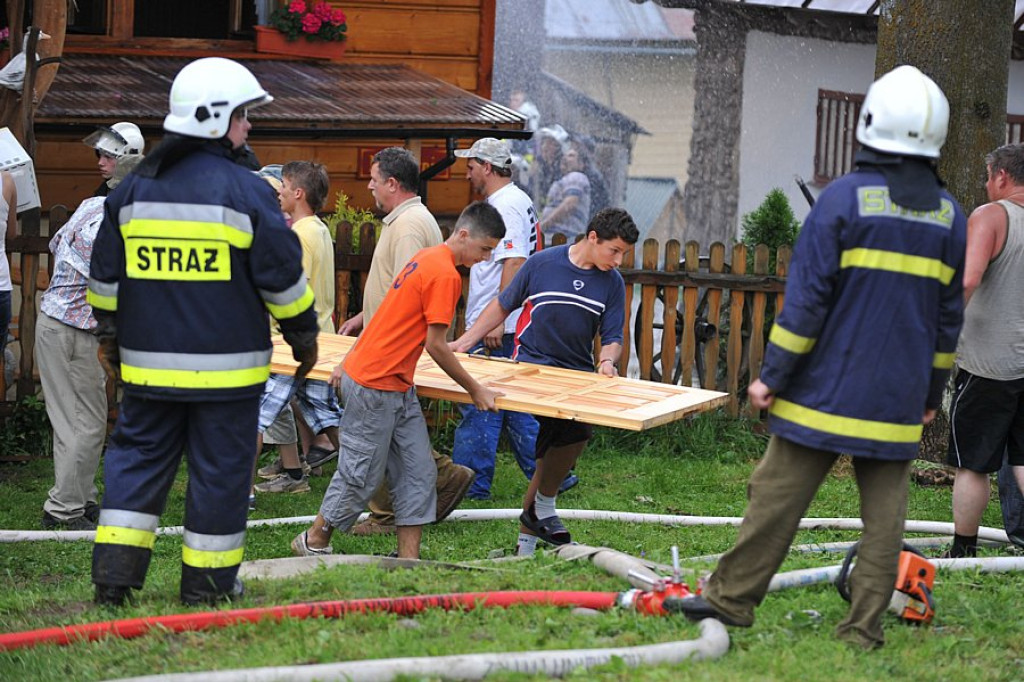 Pożar w Białce Tatrzańskiej