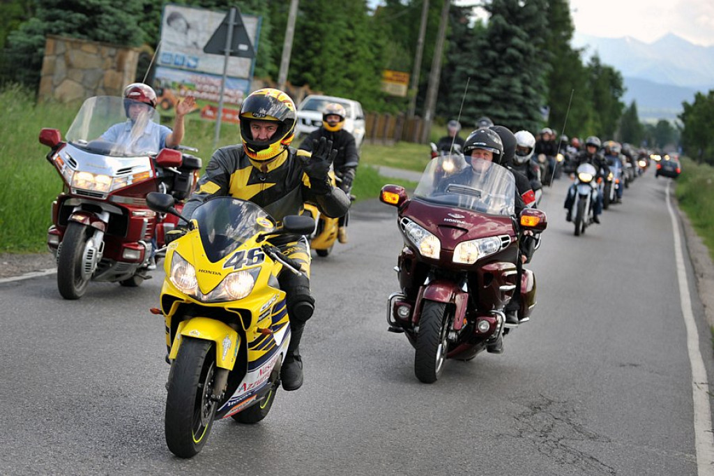 Ciche: I Zlot Motocyklowy w Miętustwie
