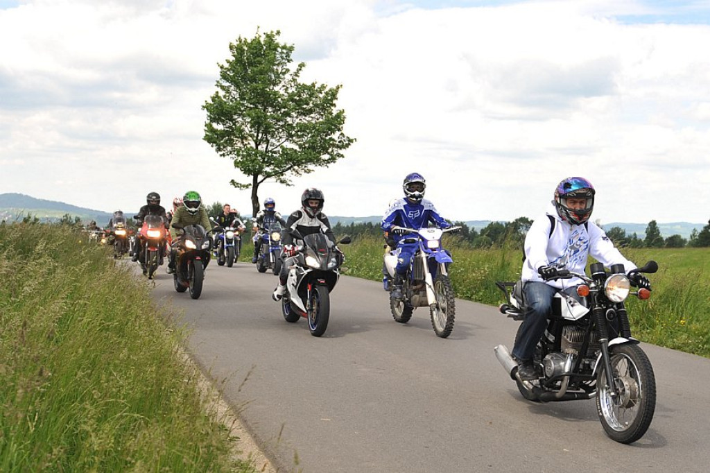 Ciche: I Zlot Motocyklowy w Miętustwie