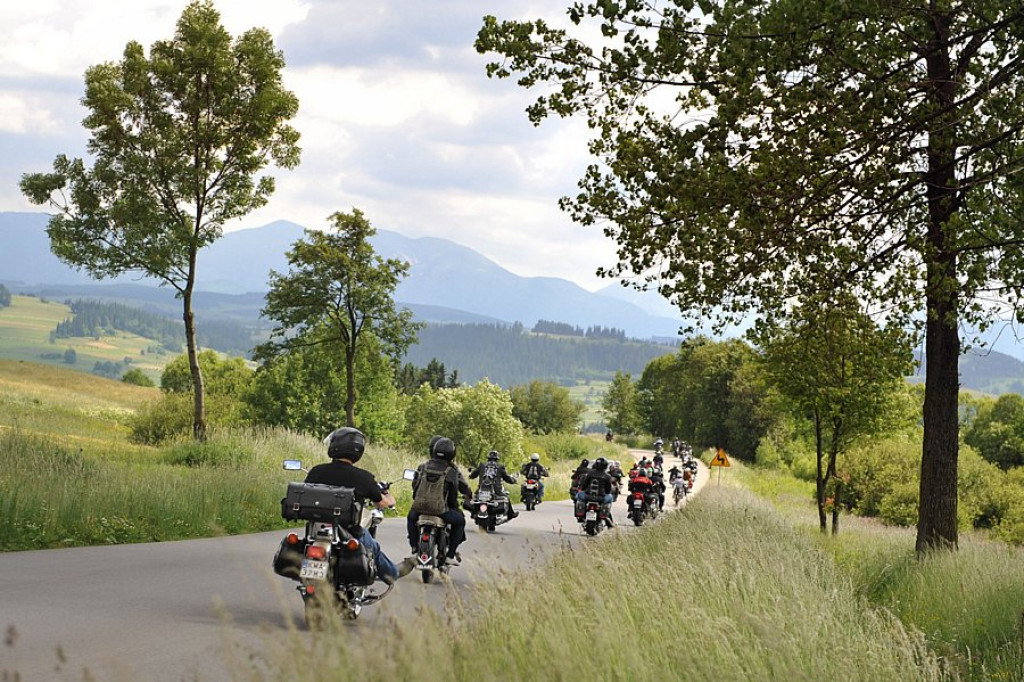 Ciche: I Zlot Motocyklowy w Miętustwie