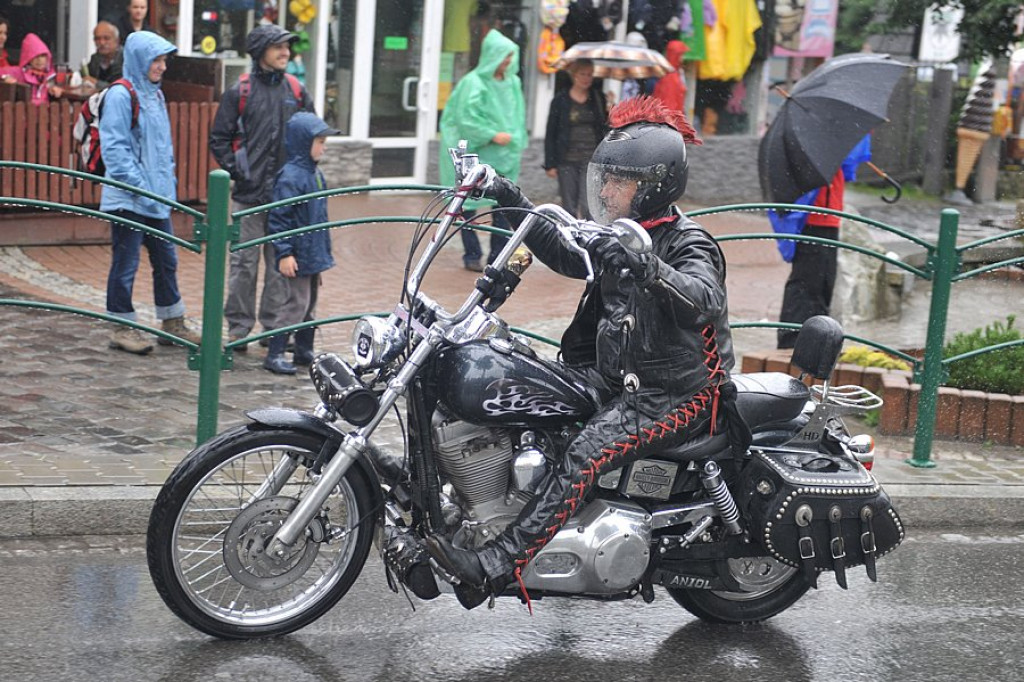 Zlot motocyklowy w Bukowinie Tatrzańskiej