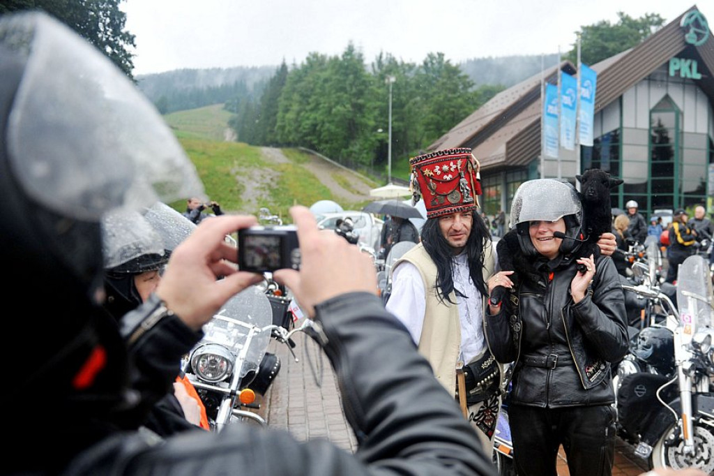 Zlot motocyklowy w Bukowinie Tatrzańskiej